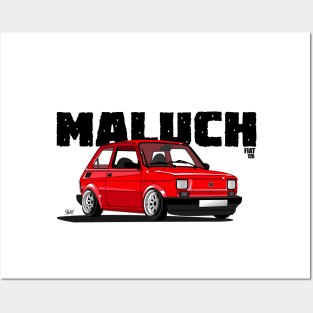 FIAT 126 MALUCH Posters and Art